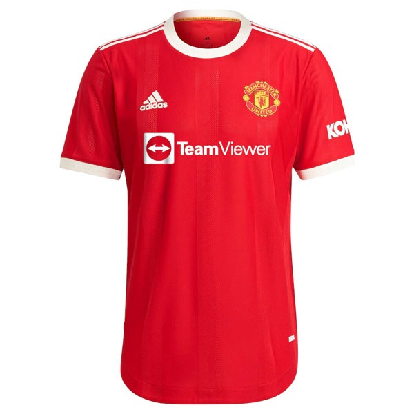Camiseta Manchester United 1ª Kit 2021 2022 Rojo